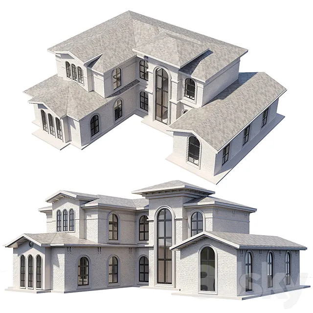 classical house 3D Model