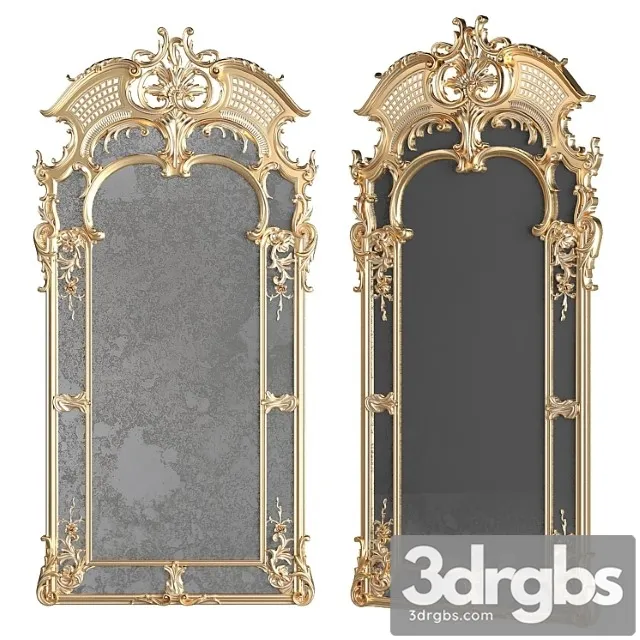 Classical mirror 2 3D Model Free