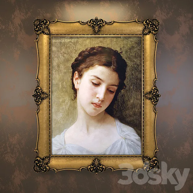classical picture frame Free Download