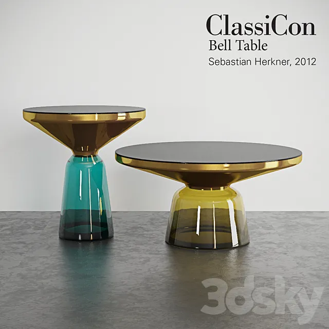 ClassiCon Bell Table 3DModel