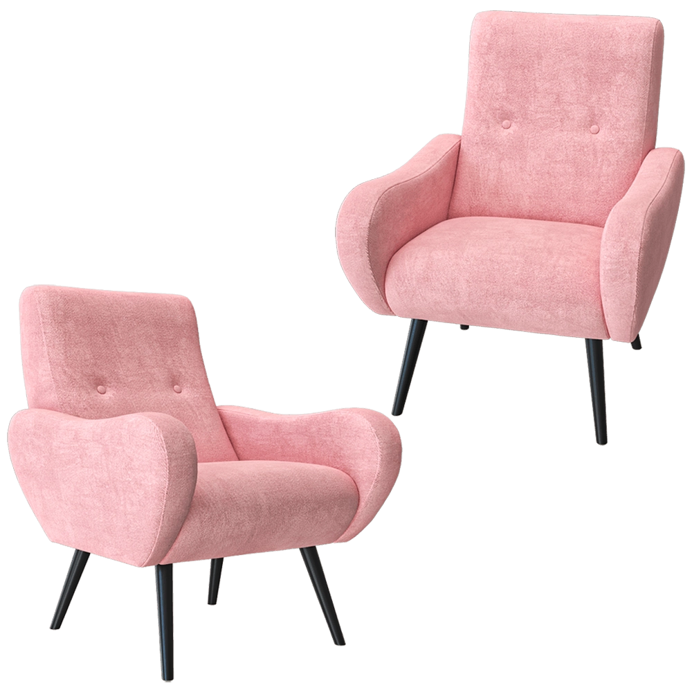 Claudie design - Armchair Bella 3D Model