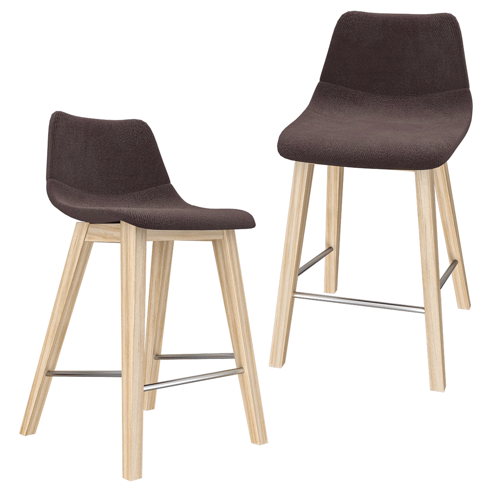 Claudie design - Bar stool Carrie 3D Model