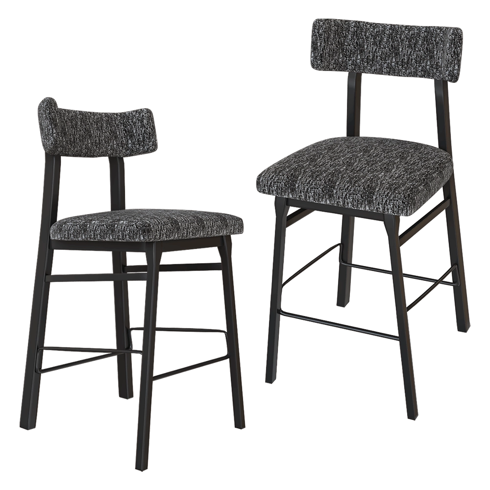 Claudie design - Bar stool Chloe 3D Model