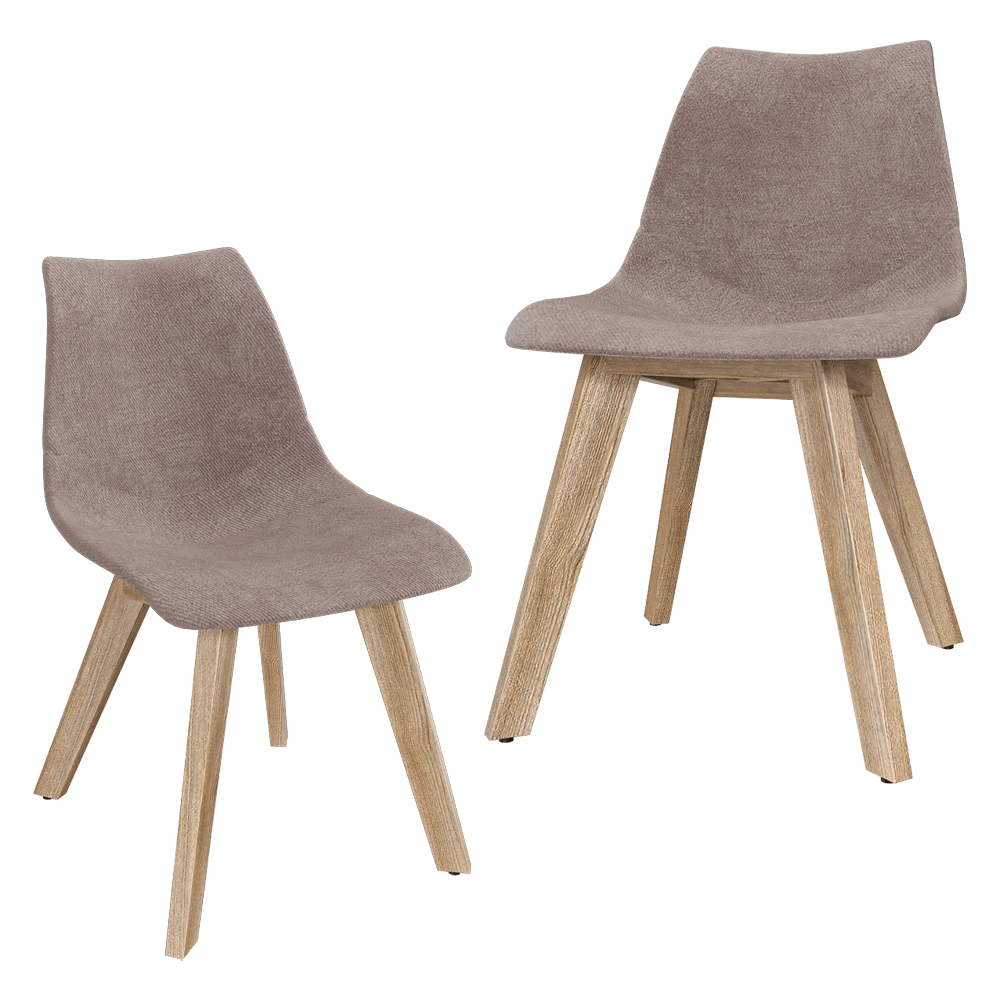 Claudie design - Chair Carrie wooden 3D Model