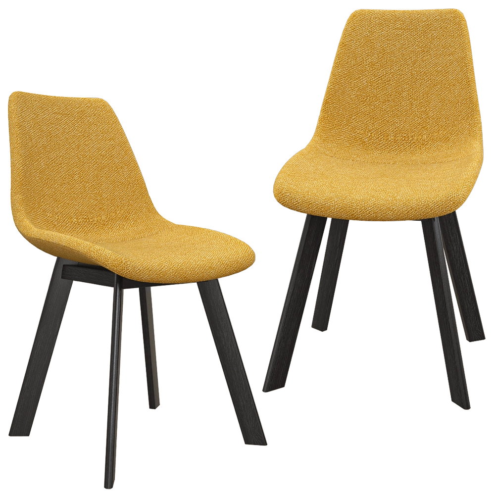 Claudie design - Chair Erin wooden 3D Model