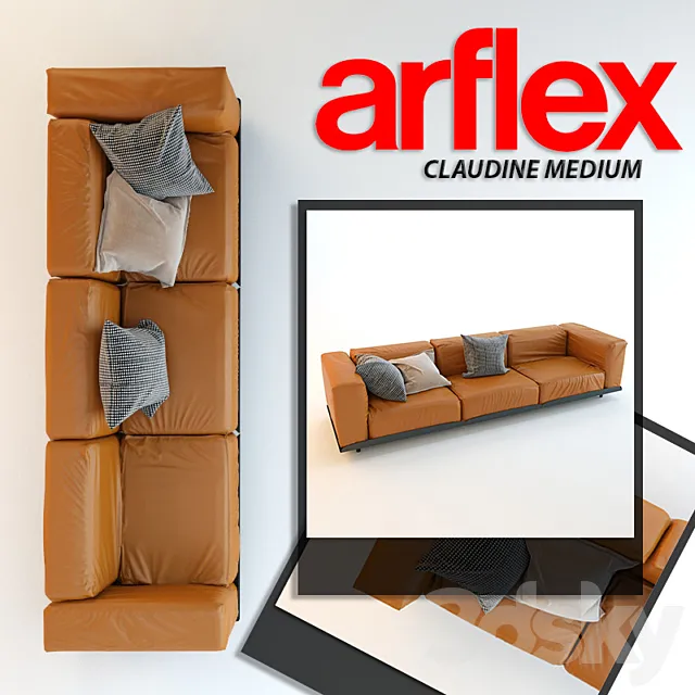 CLAUDINE MEDIUM (3) 3D Model