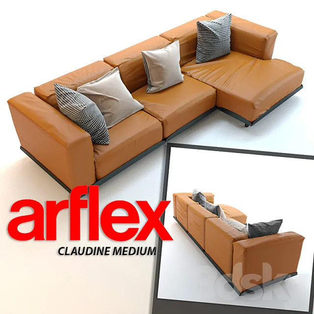 CLAUDINE MEDIUM 3D Model