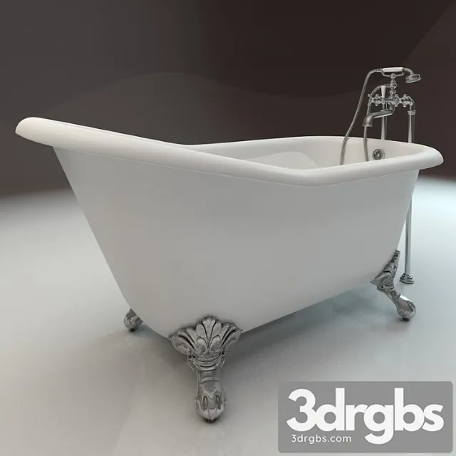 Claw Foot Recor Slipper 3D Model Free