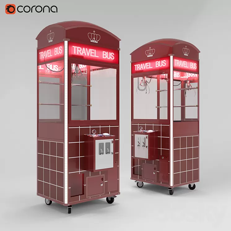 claw machine 3D Model