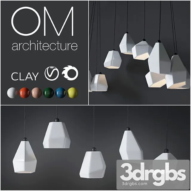 Clay - om architecture lamp Free Download