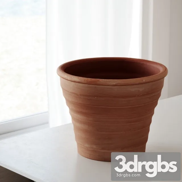 Clay Pot 11 3D Model Free