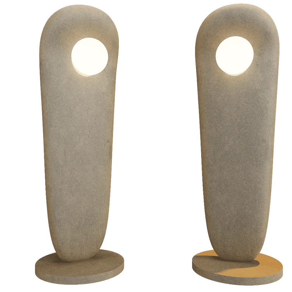 Clayp  - Floor lamp Clay 3D Model