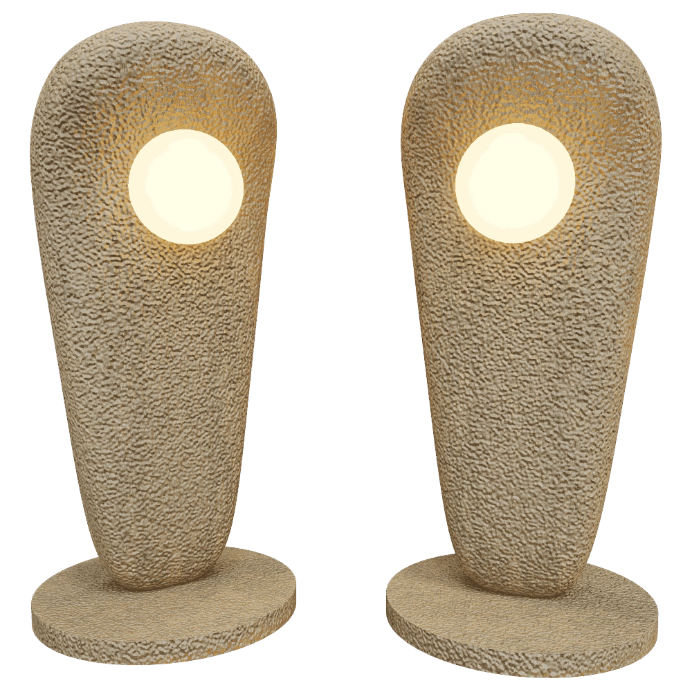 Clayp  - Floor lamp Clay medium 3D Model
