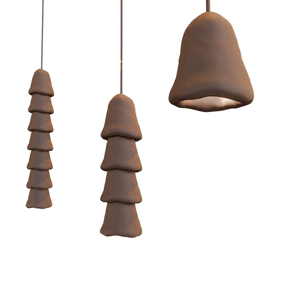 Clayp  - Pendant lamp Pecherni 3D Model