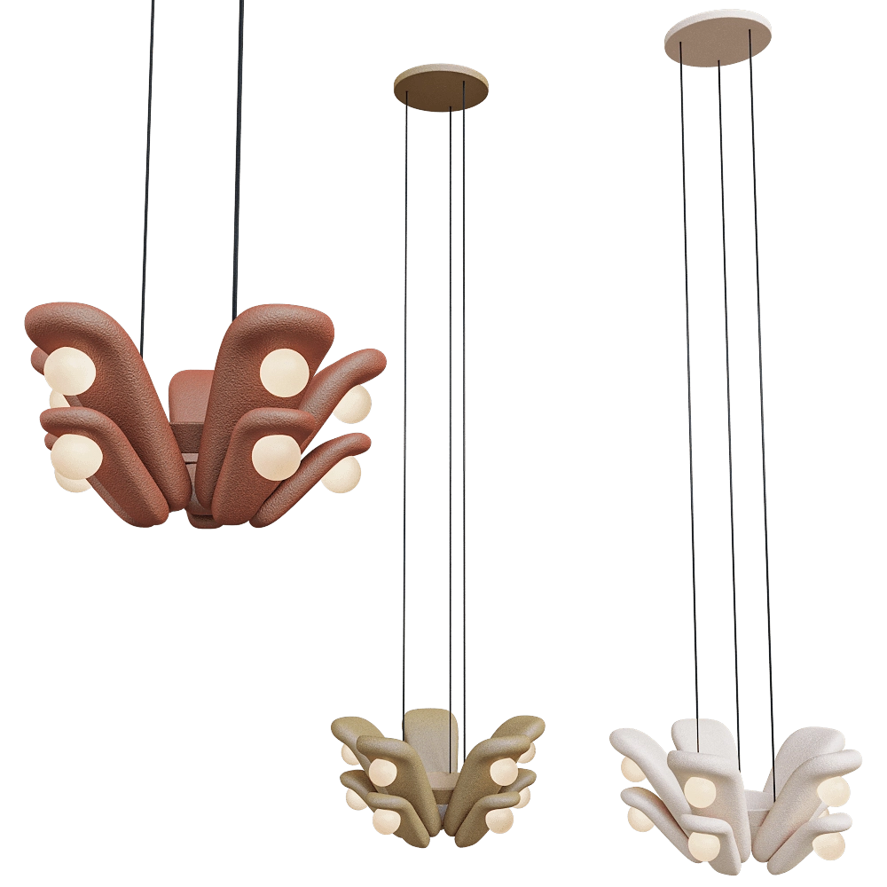 Clayp  - Pendant light Scoence Medium 3D Model