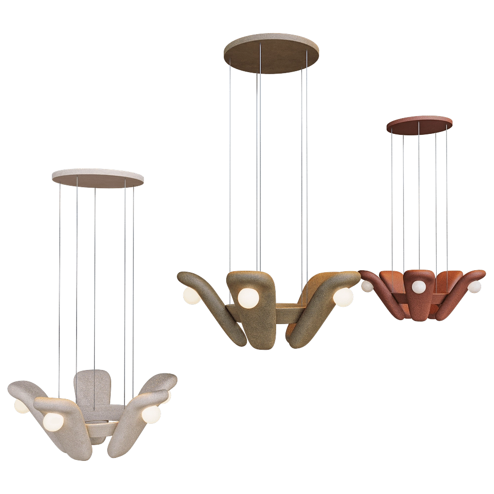 Clayp  - Pendant light Solo 3D Model