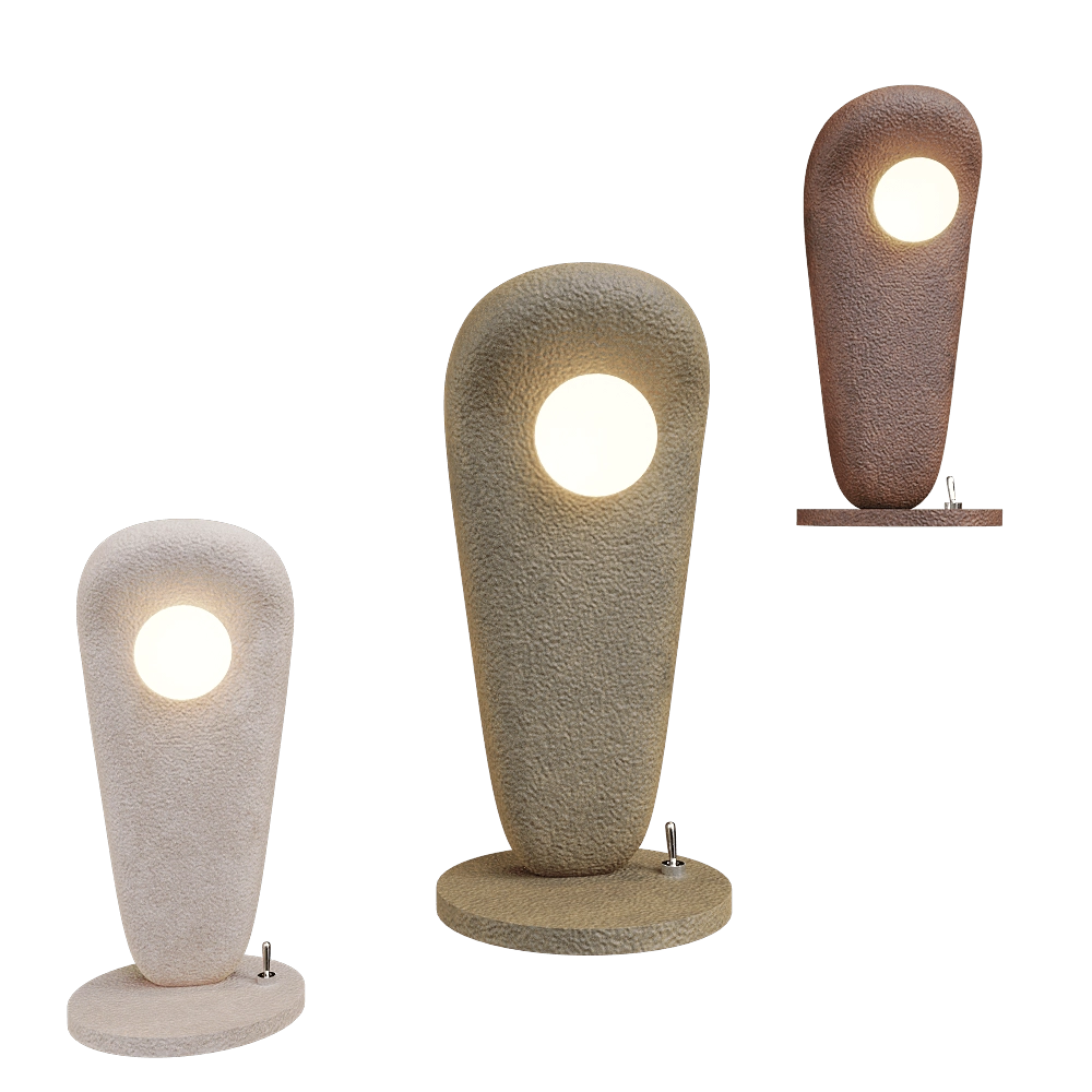 Clayp  - Table lamp Big One 3D Model