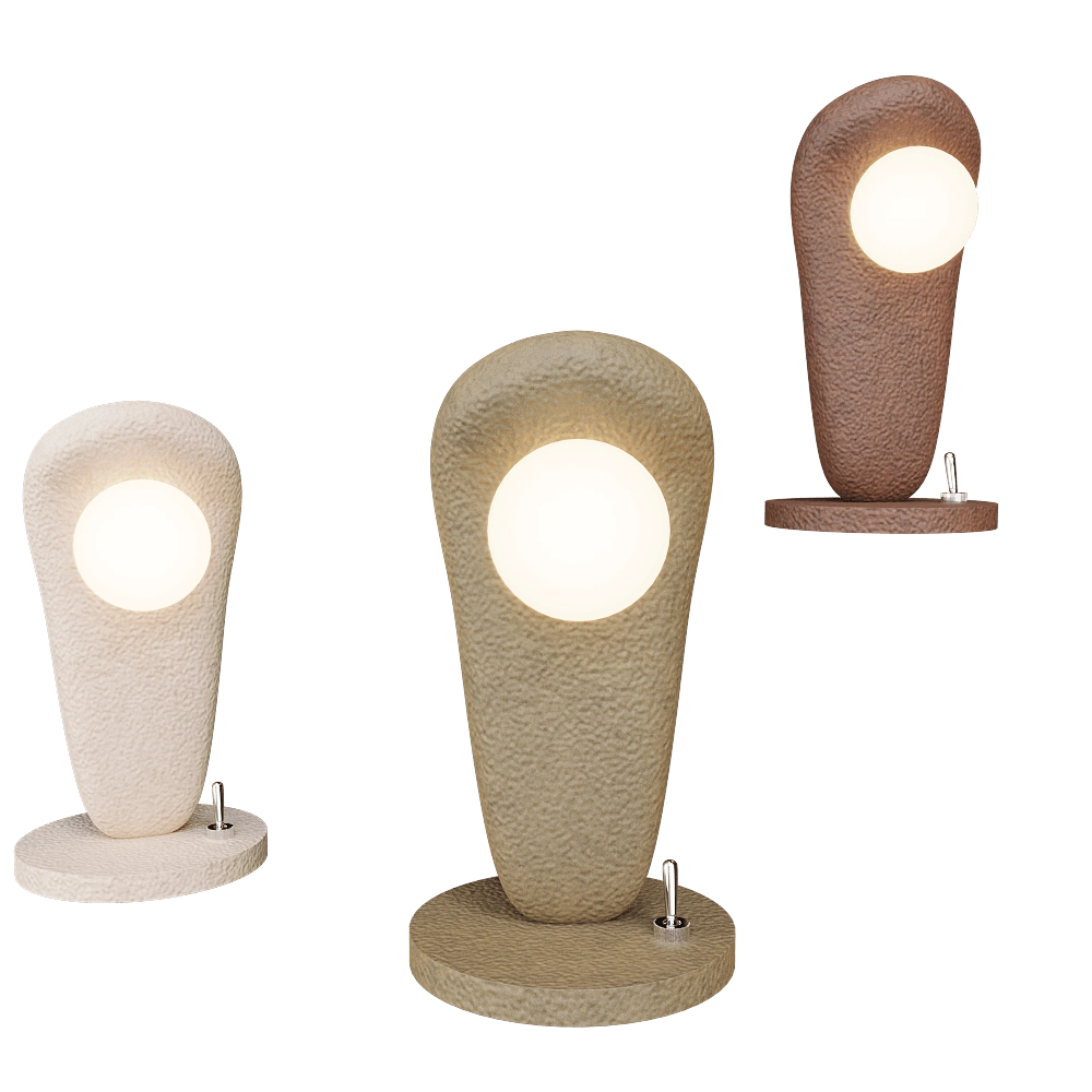 Clayp  - Table lamp Small One 3D Model