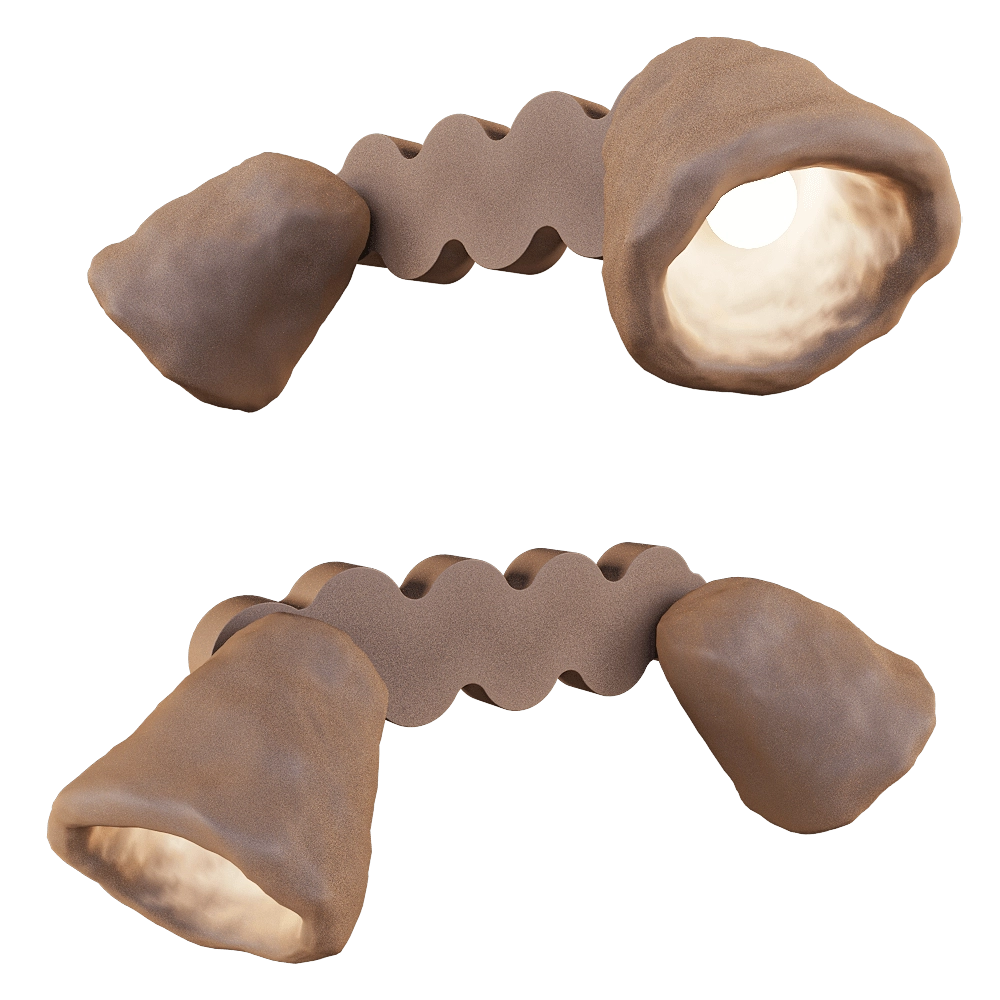 Clayp  - Wall lamp Two scoence 3D Model