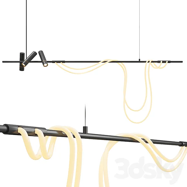 Clemens Linear Lamp 3D Model