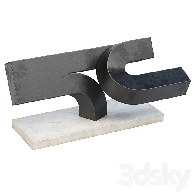 Clement Meadmore Attributed Working Model 3DModel