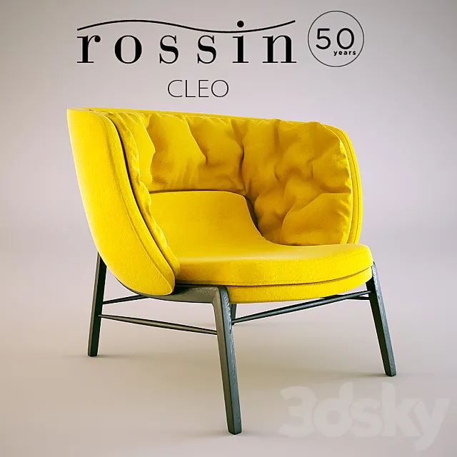CLEO armchair by ROSSIN 3D Model