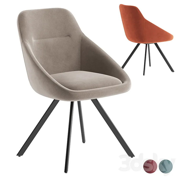 cleo chair 3D Model Free