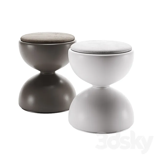 CLESSIDRA Pouf by Nitesco Free Download