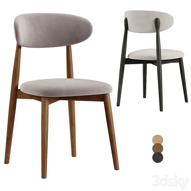 Cliff Dining Chair 3D Model
