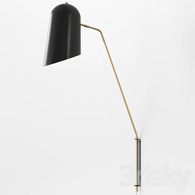 Cliff Wall by Lambert et Fils Sconce Free Download