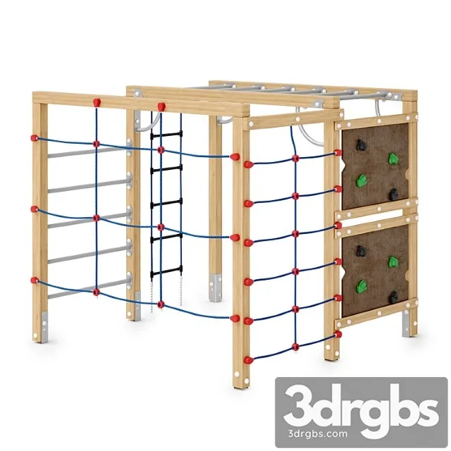 Climbing Combination Kompan 3D Model Free