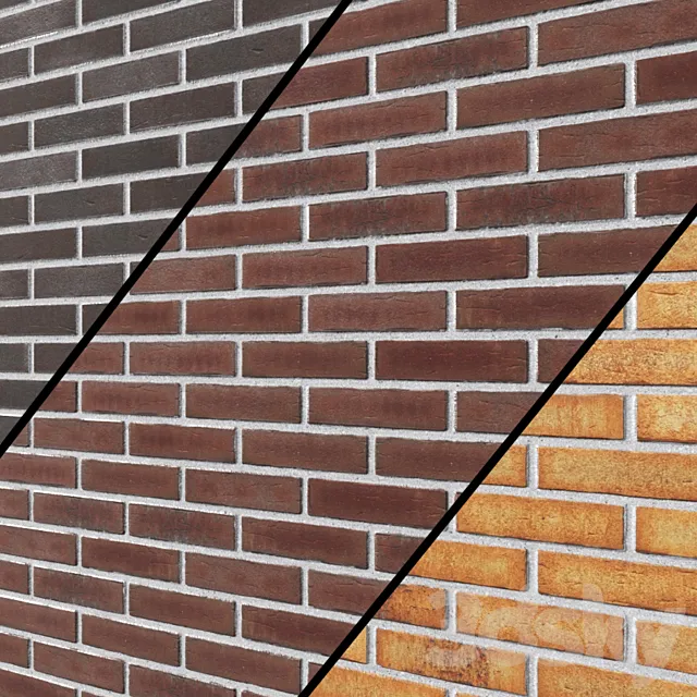Clinker Tiles Feldhaus Klinker 3D Model
