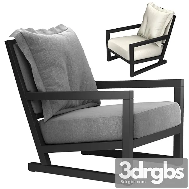 Clio Armchair By Maxalto Antonio Citterio 3D Model Free