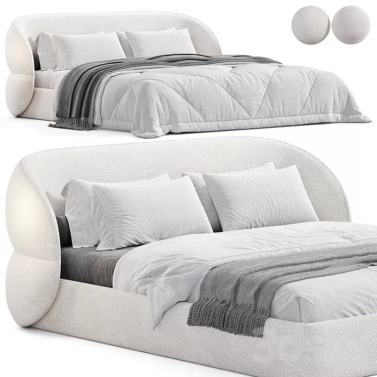 Clip bed by Ditre Italia 3D Model Free