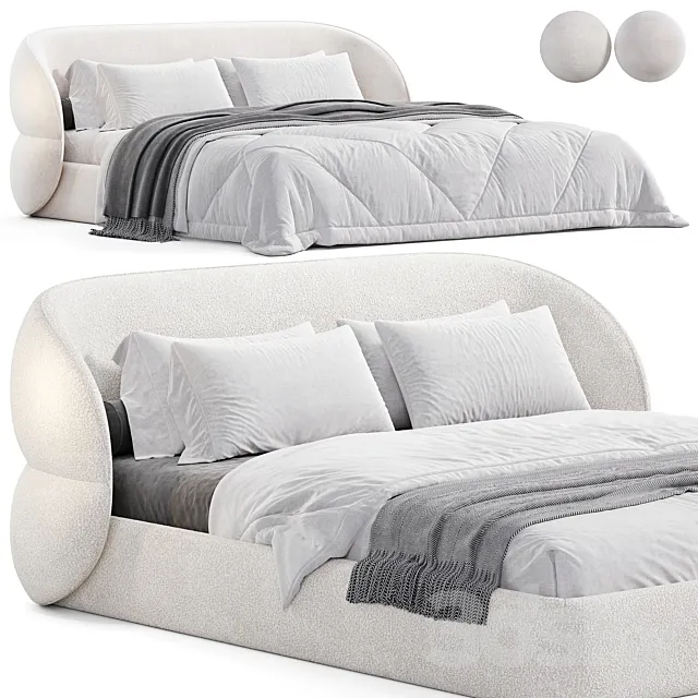 Clip bed by Ditre Italia 3DModel