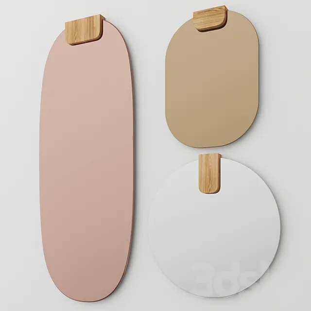 Clip Wall-Mounted by Sculptures Jeux Mirror Free Download