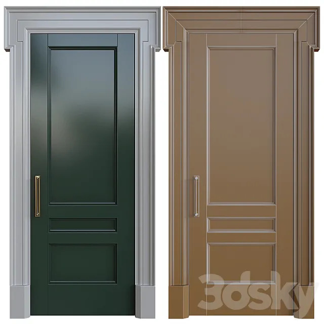 Clive Christian door 3D Model