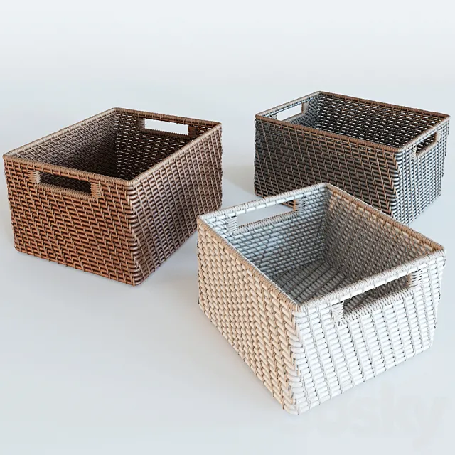 Clive Tightweave Utility Baskets 3DModel