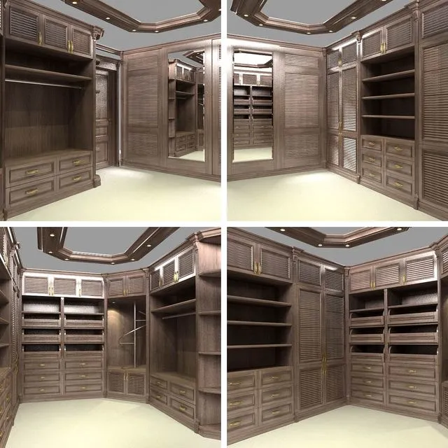 Cloakroom 3D Model