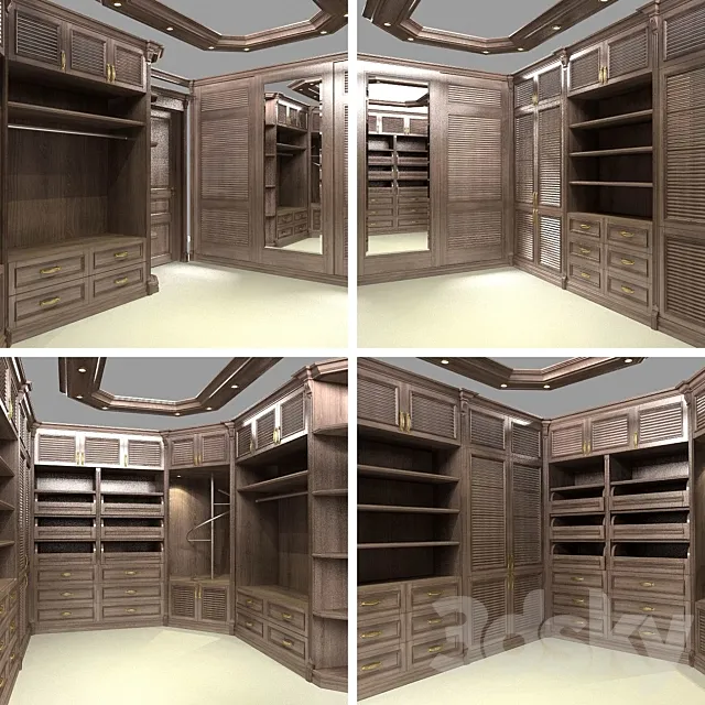 Cloakroom 3D Model