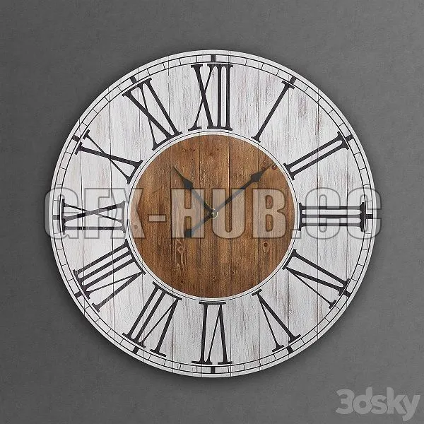 Clock 124 3D Model