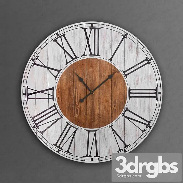 Clock 124 3D Model Free