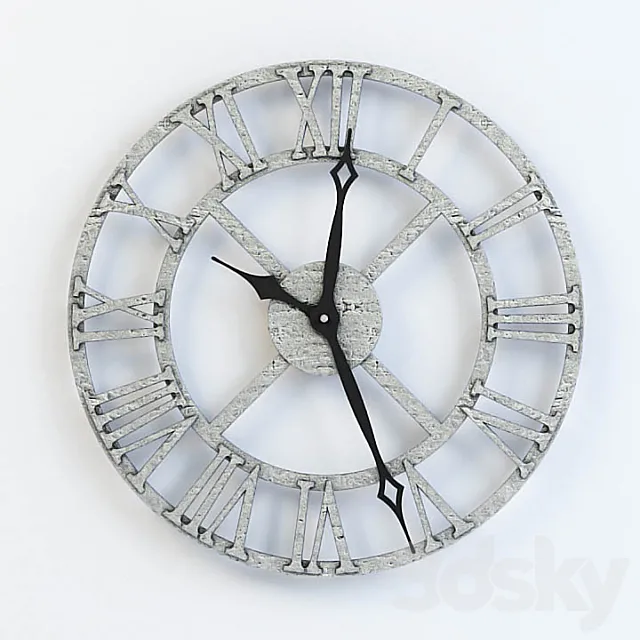 clock 3D Model