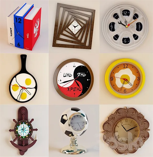 clock 3DModel