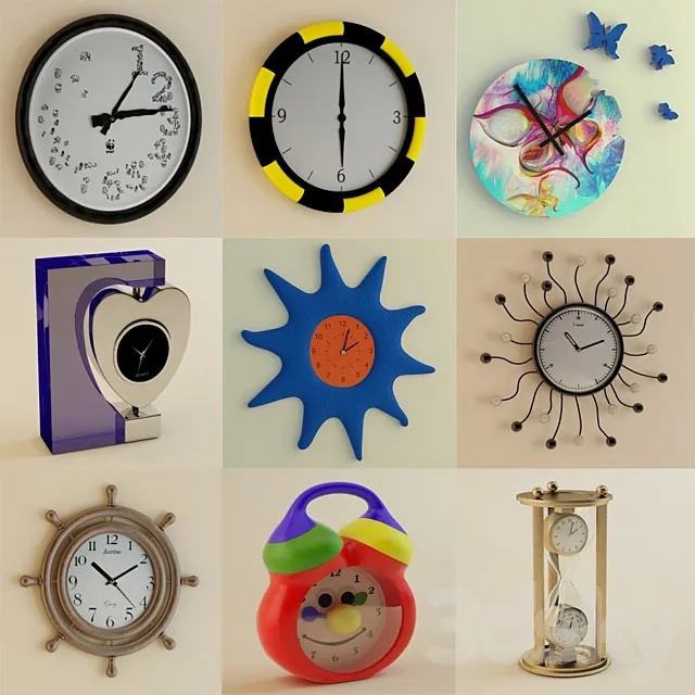 clock 3DModel
