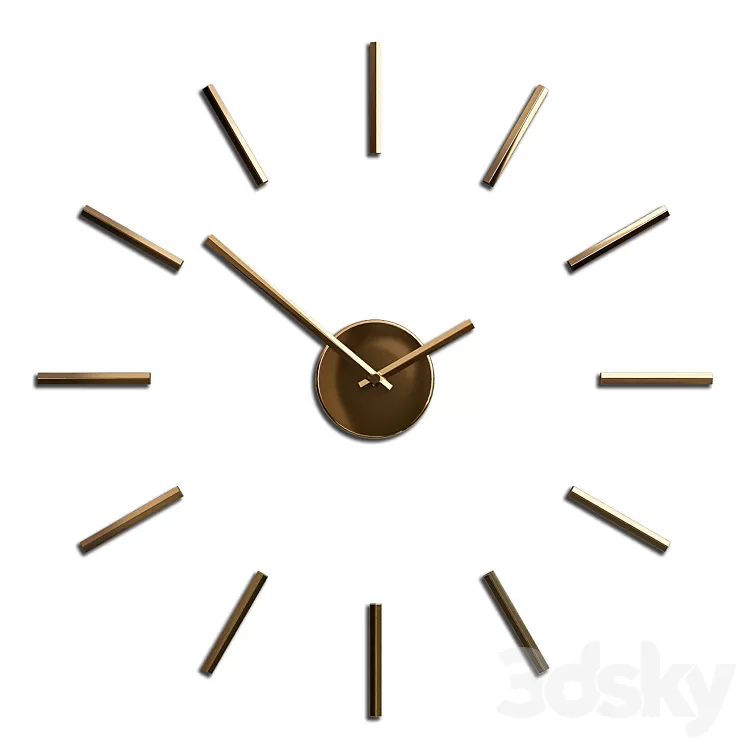Clock 58 3D Model