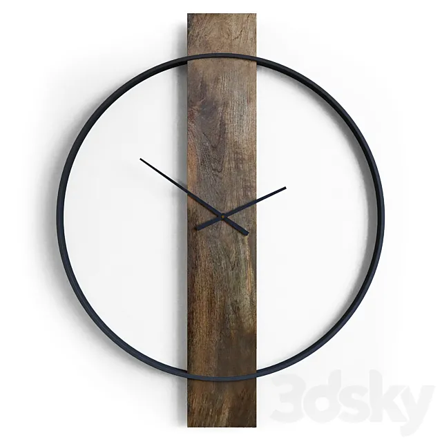 Clock 64 3D Model