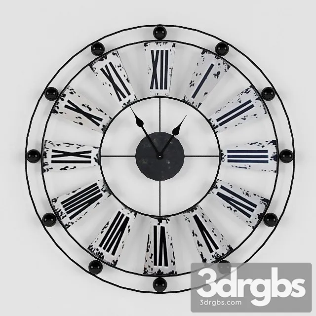 Clock Pacific Lifestyle 3D Model Free