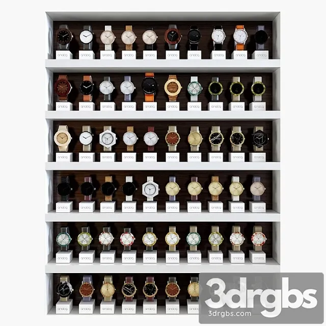 Clock Rack 1 3D Model Free