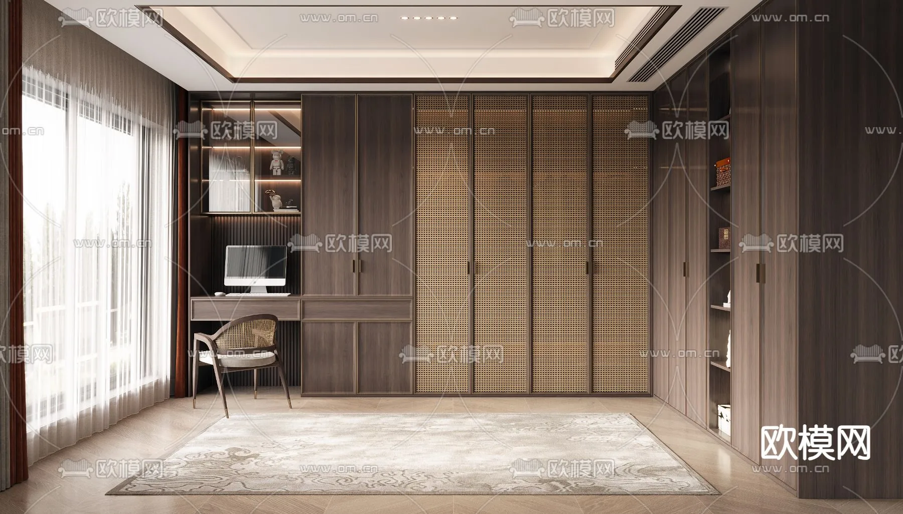 CLOSET ROOM - CORONA - 3D MODEL - 2333